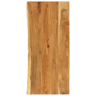 vidaXL Površina za kopalniško toaletno mizo trdna akacija 114x52x4 cm