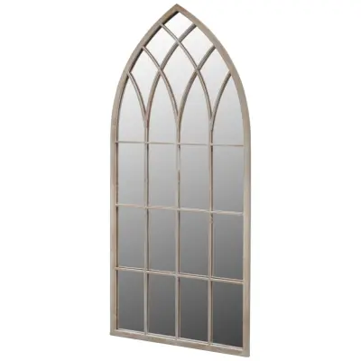 vidaXL Gotsko vrtno ogledalo 50x115 cm notranje in zunanje