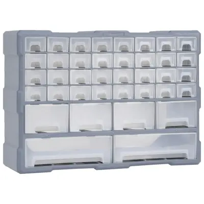 vidaXL Organizator s 38 predali 52x16x37,5 cm