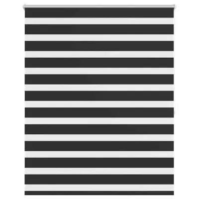 Črtasti Zebra Rolo / Senčilo velikost 120 x 175 cm Črna barva