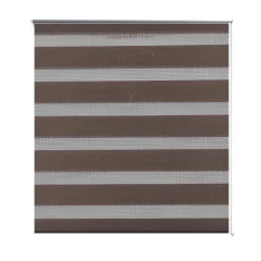 Črtasti Zebra Rolo / Senčilo velikost 50 x 100 cm Kavna barva
