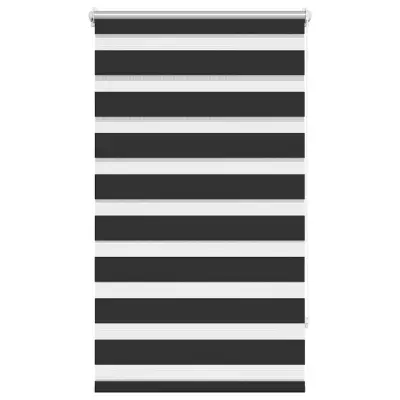 Črtasti Zebra Rolo / Senčilo velikost 90 x 150 cm Črna barva
