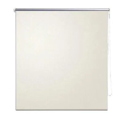 Roleta za okna 160 x 230 cm umazano bela