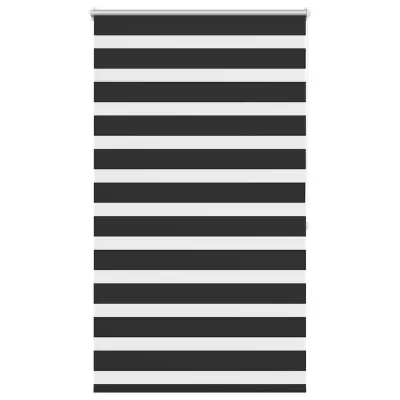 Črtasti Zebra Rolo / Senčilo velikost 100 x 175 cm Črna barva