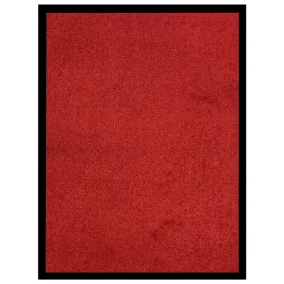 vidaXL Predpražnik rdeč 40x60 cm