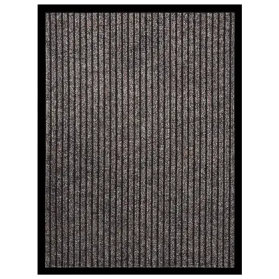 vidaXL Predpražnik črtast bež 60x80 cm