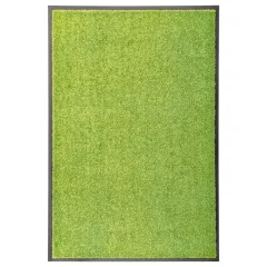 vidaXL Pralni predpražnik zelen 60x90 cm