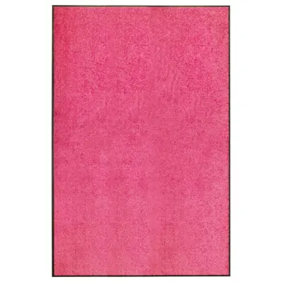 vidaXL Pralni predpražnik roza 120x180 cm