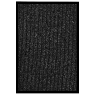 vidaXL Predpražnik črtast antracit 80x120 cm