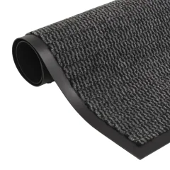vidaXL Protiprašni predpražnik pravokotni taftani 90x150 cm antracit