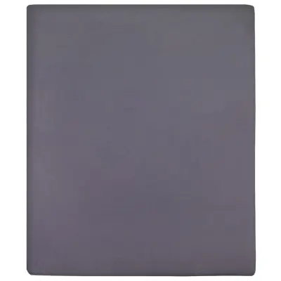 vidaXL Napenjalna rjuha antracit 180x200 cm bombaž