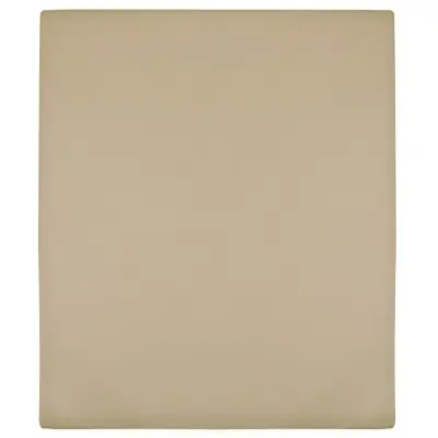 vidaXL Napenjalna rjuha 2 kosa taupe 160x200 cm bombaž