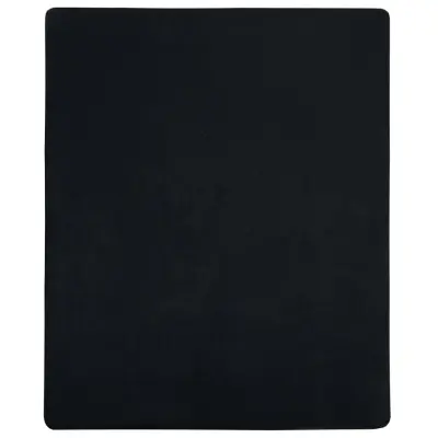 vidaXL Napenjalna rjuha črna 140x200 cm bombaž