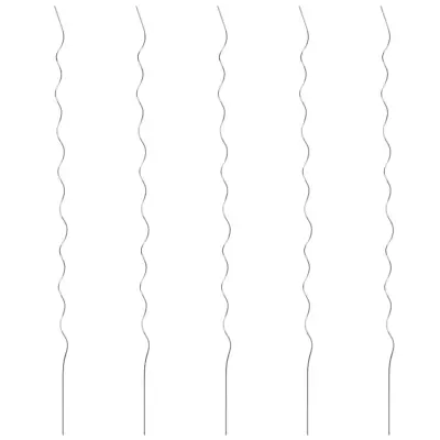 vidaXL Spiralne opore za rastline 5 kosov 110 cm pocinkano jeklo