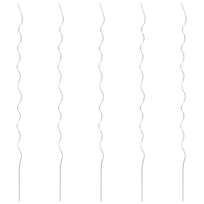 vidaXL Spiralne opore za rastline 5 kosov 170 cm pocinkano jeklo