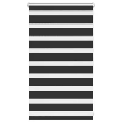 Črtasti Zebra Rolo / Senčilo velikost 50 x 100 cm Črna barva