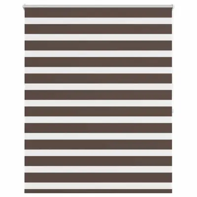 Črtasti Zebra Rolo / Senčilo velikost 120 x 175 cm Kavna barva