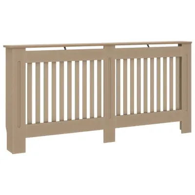 vidaXL Pokrov za radiator 172x19x81 cm MDF