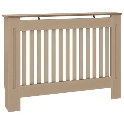vidaXL Pokrov za radiator 112x19x81,5 cm MDF