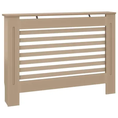 vidaXL Pokrov za radiator 112x19x81,5 cm mediapan