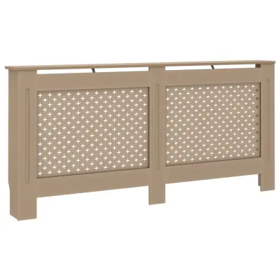 vidaXL Pokrov za radiator 172x19x81,5 cm mediapan