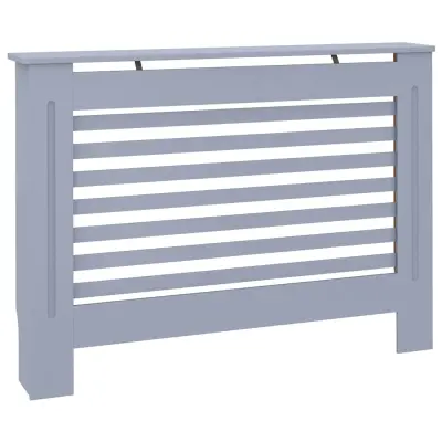 vidaXL Pokrov za radiator antraciten 112x19x81,5 cm mediapan
