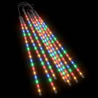 vidaXL Lučke utrinki 8 kosov 50 cm večbarvne 288 LED lučk