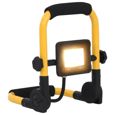 vidaXL LED reflektor z ročajem 10 W