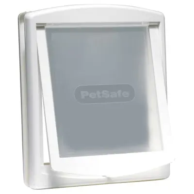 PetSafe Dvosmerna vrata za pse 760 velika 35,6x30,5 cm bela