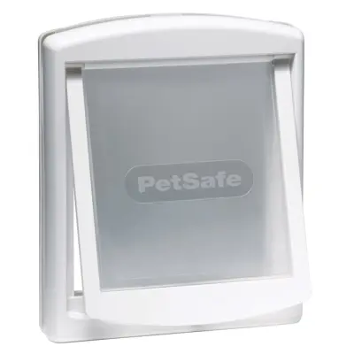 PetSafe Dvosmerna vrata za pse 740 srednja 26,7x22,8 cm bela