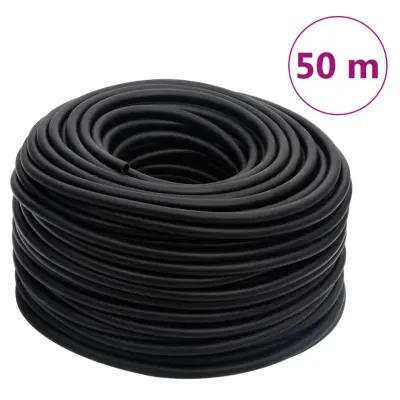 Hibridna zračna cev črna 50 m guma in PVC