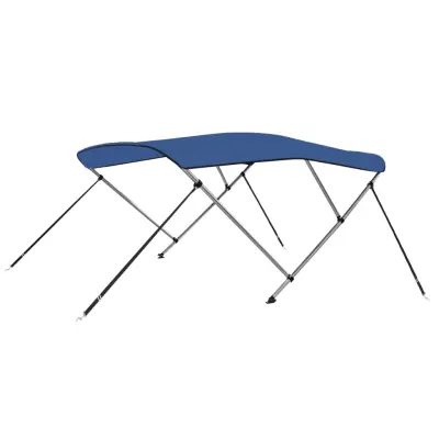 vidaXL Bimini tenda s 3 loki modra 183x140x137 cm
