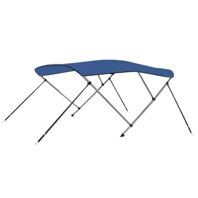 vidaXL Bimini tenda s 3 loki modra 183x196x137 cm