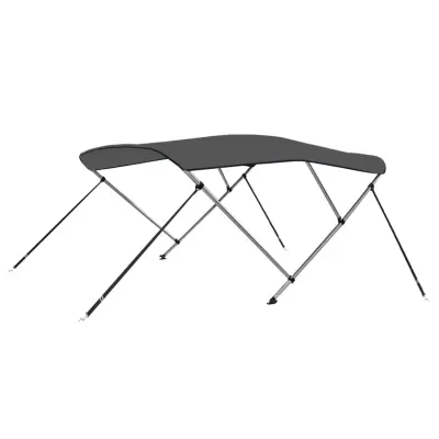 vidaXL Bimini tenda s 3 loki antracitna 183x160x137 cm