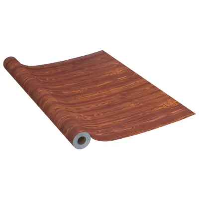 vidaXL Samolepilna folija za pohištvo akacija 500x90 cm PVC