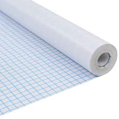 vidaXL Okenska folija matirana črte 0,9x10 m PVC