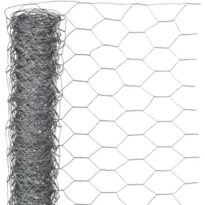 Nature Žična mreža šestkotna 0,5x2,5 m 25 mm galvanizirano jeklo