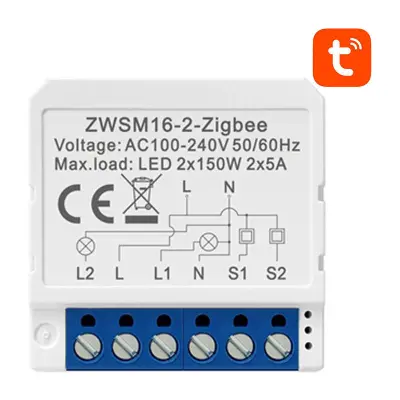ZigBee Avatto ZWSM16-W2 TUYA inteligentno stikalo za vtičnice