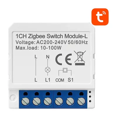 ZigBee Avatto LZWSM16-W1 Inteligentno stikalo za vtičnice TUYA brez nevtralnih elementov