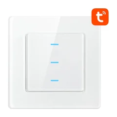 Stikalo na dotik WiFi Avatto N-TS10-W3 Triple TUYA (belo)