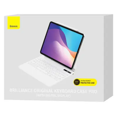 Ohišje s tipkovnico za Ipad 10 Baseus Brilliance PRO 10,9" (belo)
