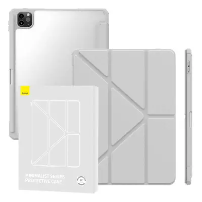 Baseus Minimalistični zaščitni ovitek za iPad Pro (2018/2020/2021/2022) 11-palčni (siv)