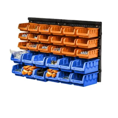 Stenski organizator s 30 predalčki 640 x 375 x 175 mm