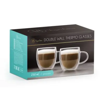 6x skodelica za cappuccino z dvojno steno - 250 ml
