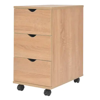 vidaXL Predalnik 33x45x60 cm hrast