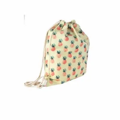 Športna vrečka z naramnicami ananas