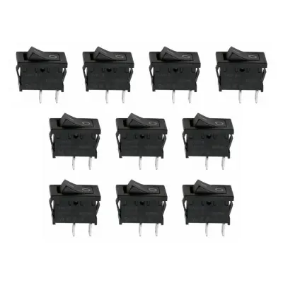 10x vgradno stikalo 6A 250V OFF/ON