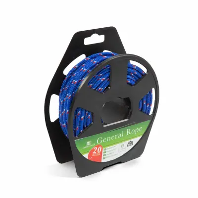 Večnamenska vrv 4 mm 10 m rdeča/modra