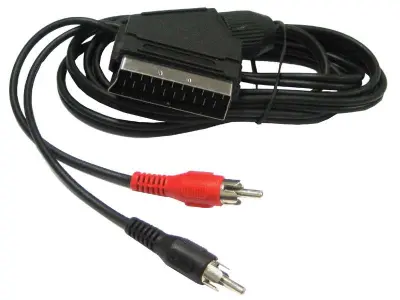 Scart kabel M. / 4 X cinch M. 1.5M