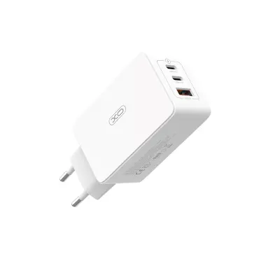 Polnilec XO CE13 1x USB QC3.0, 2X USB-C PD 65W